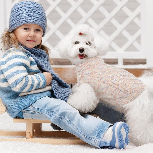 Gezellige gebreide trui voor kleine honden