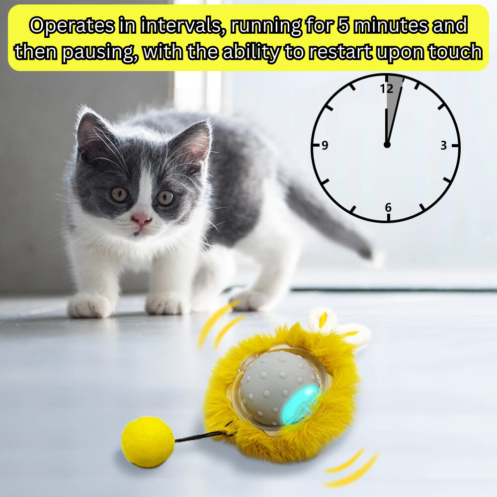 Interactief kattenspeelgoed - FelineFun Orb™