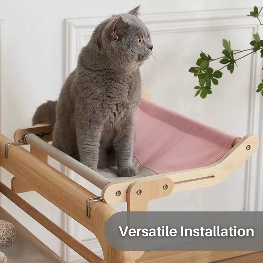 Verstelbare kattenhangmat - De perfecte zitplaats voor uw katachtige metgezel