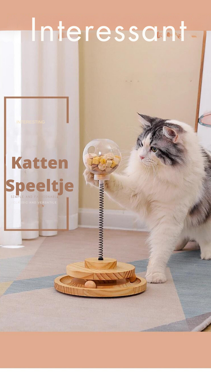 Sara | Langzaam eetspeeltje voor katten