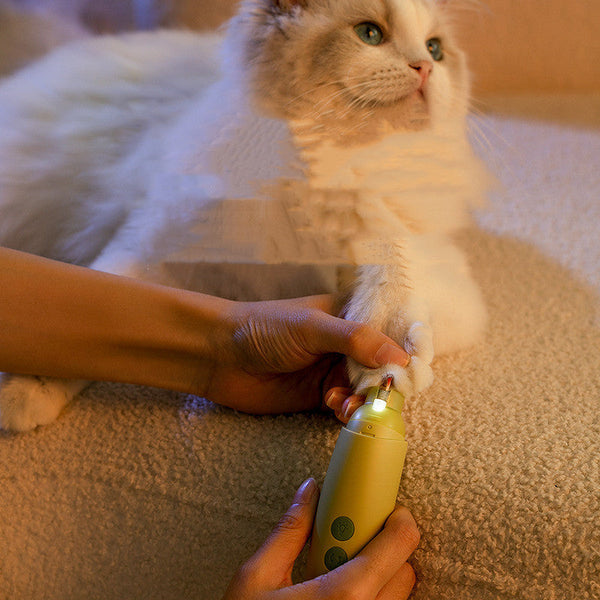 Elektrische nagelslijper voor huisdieren - Houd de nagels van uw huisdier in perfecte vorm | Nagelknipper | Honden, katten, verzorging | Huisdierentempel