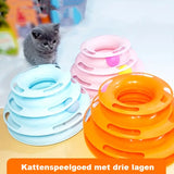 Duke | Kattenspeeltje met drie lagen | Kattenspeelgoed | katten, Spelen | Huisdierentempel