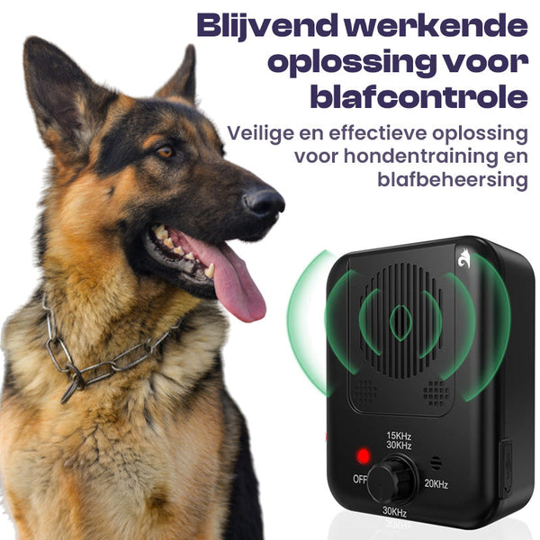 Pijnvrij Anti-Blafapparaat van Barkbuddy