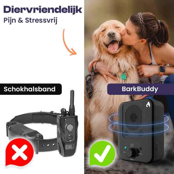 Pijnvrij Anti-Blafapparaat van Barkbuddy