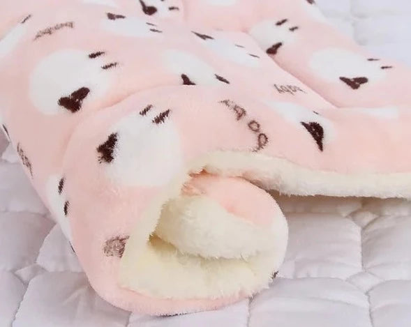 Elyse | Warm kattendekentje in Rosa & Lamm, S – Huisdierentempel