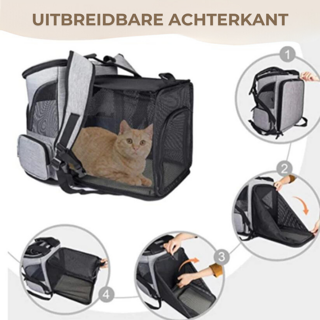 Jip | Kattenrugzak in , – Huisdierentempel