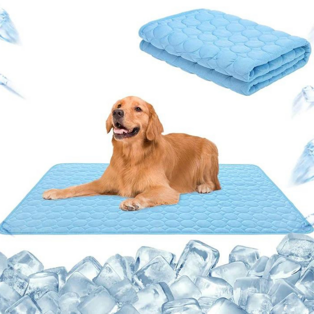 Koelmatten voor honden - CoolingMat™ voor een verfrissende rust in Blauw, XS - 40x30 cm – Huisdierentempel