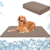 Koelmatten voor honden - CoolingMat™ voor een verfrissende rust in Bruin, XS - 40x30 cm – Huisdierentempel