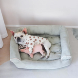 Leno | Comfortabel hondenbed in Creme, S – Huisdierentempel