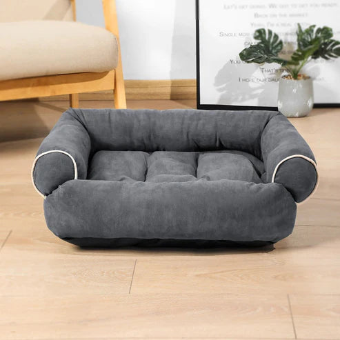 Leno | Comfortabel hondenbed in Zwart, S – Huisdierentempel