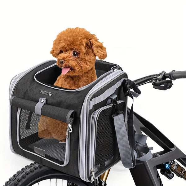Max | Veilige en ruime fietsmand voor huisdieren in , – Huisdierentempel