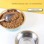 Woofie | Non slip drink en voerbak (2 bakjes) | Voer- en Drinkbakken | honden, katten, Verzorging | Huisdierentempel