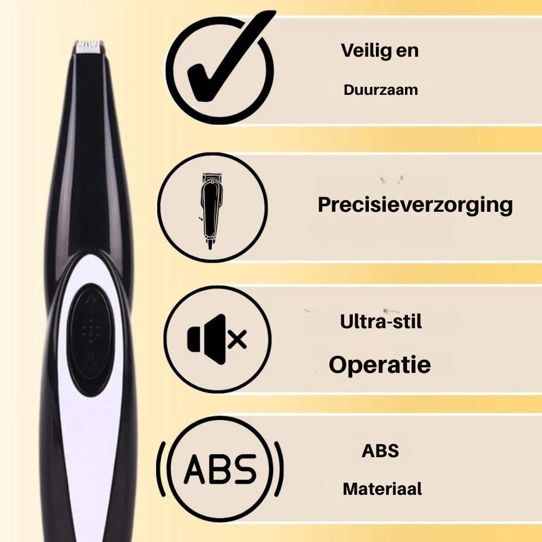 Precisietrimmer voor een verzorgde uitstraling