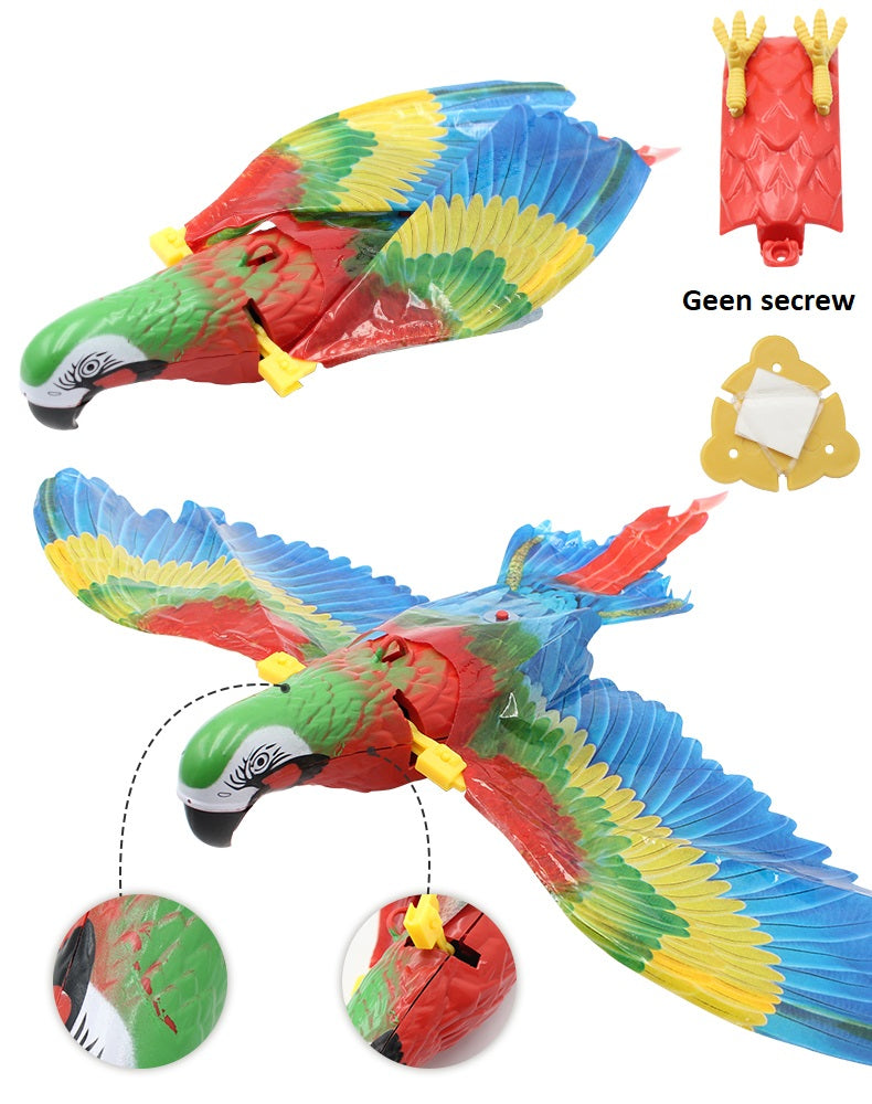 Sancia | Automatisch bewegend simulatie vogel speelgoed