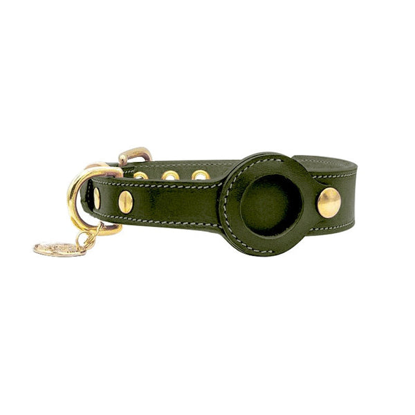 Tracdog™ - Modieuze AirTag Halsband voor Huisdieren