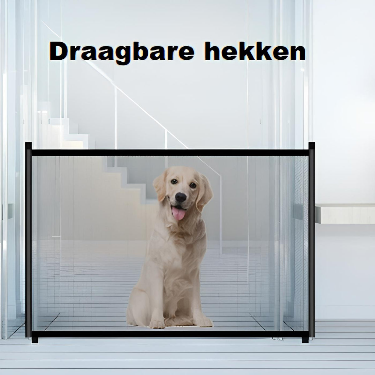 Caleb | Opvouwbaar veiligheidshek voor honden