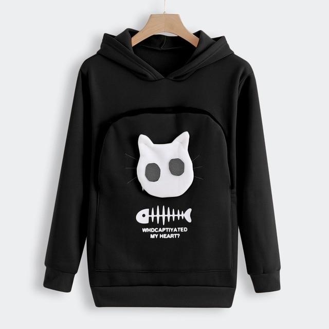 Gezellige Hoodie met Zak voor Knuffelen met Huisdieren