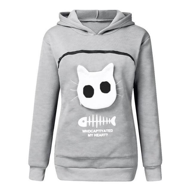 Gezellige Hoodie met Zak voor Knuffelen met Huisdieren