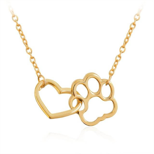Hartverwarmende halsketting met pootafdruk voor dierenliefhebbers | Huisdieren Sieraden | divers, Honden, katten | Huisdierentempel