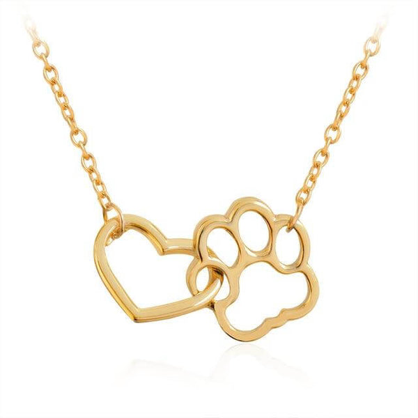 Hartverwarmende halsketting met pootafdruk voor dierenliefhebbers | Huisdieren Sieraden | divers, Honden, katten | Huisdierentempel