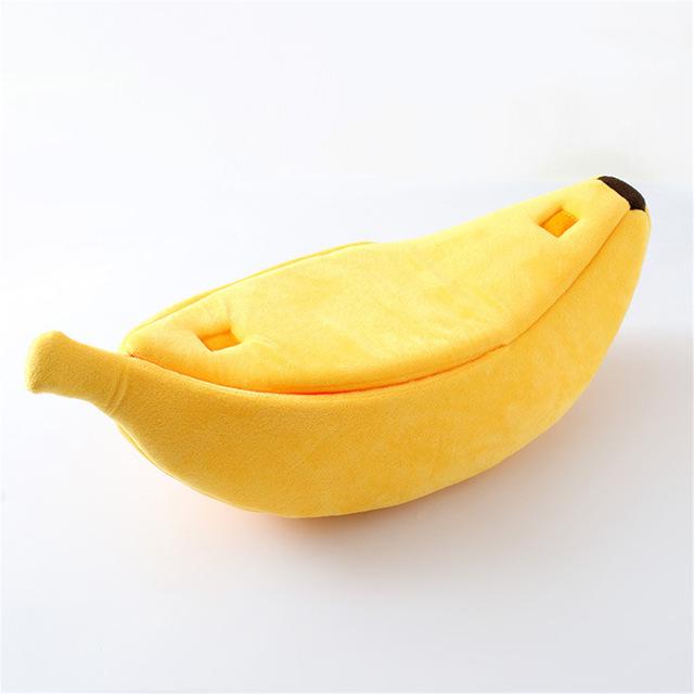 Gezellige Bananenbed voor Katten