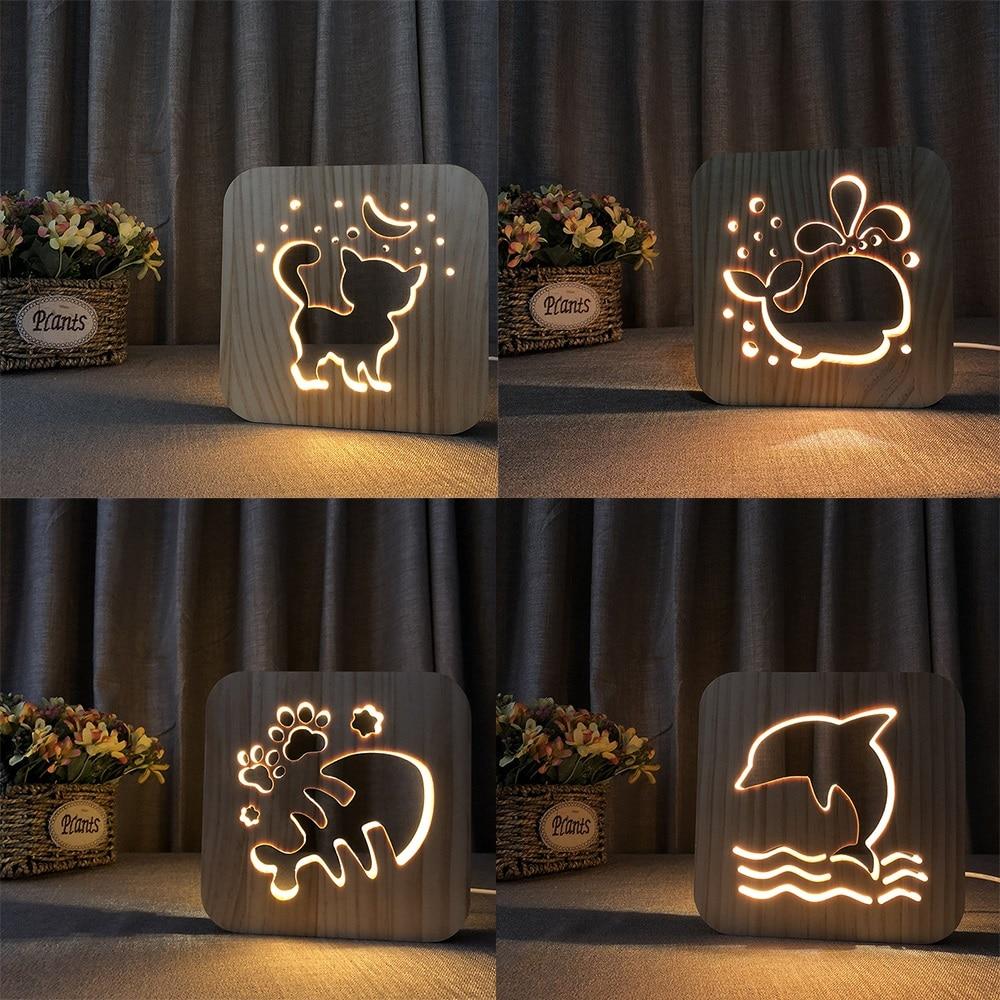 LED Nachtlampje met Decoratief Ontwerp