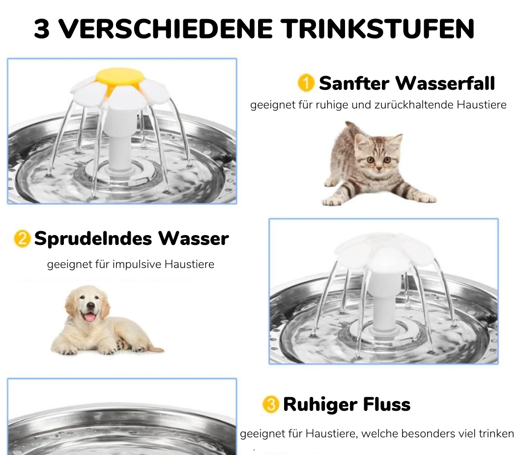 Automatische drinkfontein voor huisdieren - Kattendrinkbak PRO