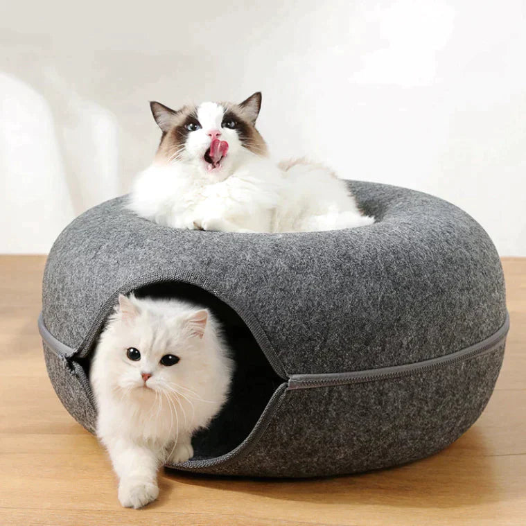 Maya | Katten bed & speelhuis