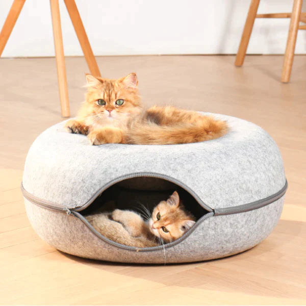 Maya | Katten bed & speelhuis